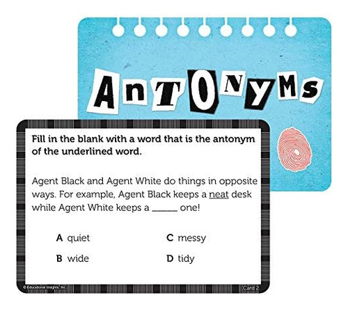 Juego Educativo De Vocabulario Super Sleuth