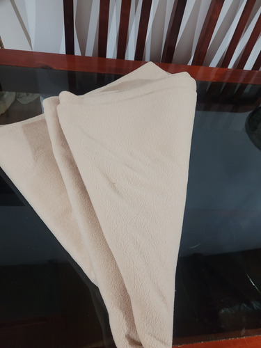 Frazada Polar 2 Plazas Beige Liso (Usado)