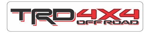 Emblema Adesivo Resinado Toyota Trd 4x4 Off Road Rs09 Fk