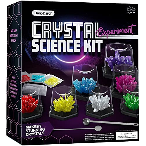 Kit De Ciencia De Cristal Niños - Experimentos De Cien...