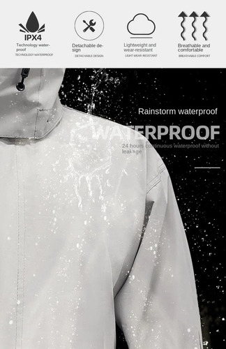 Impermeable De Motociclista Protección Integral Contra