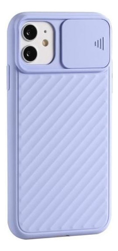 Carcasa Silicona Con Protector Cám Para iPhone 12 Mini /mora