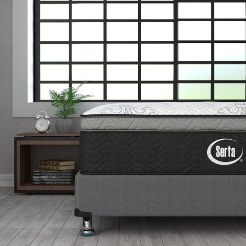 Colchón Queen Size Serta Memory Foam Confort Euro Americano