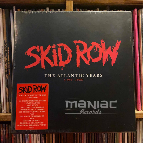 Skid Row Atlantic Years (1989 - 1996) Box Set 7 Vinilos