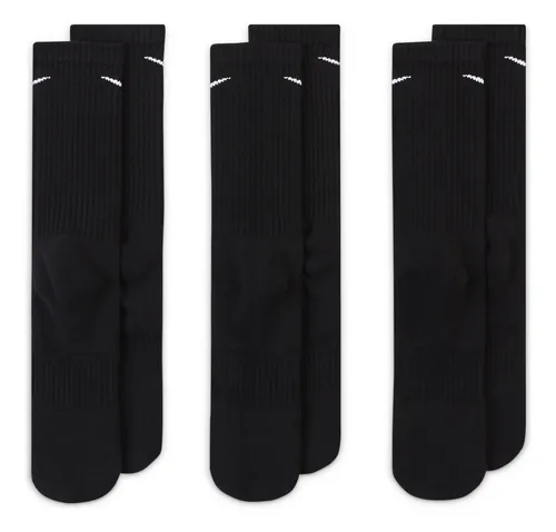 Pack Calcetines X3 Nike Everyday Cushioned Hombre Negras