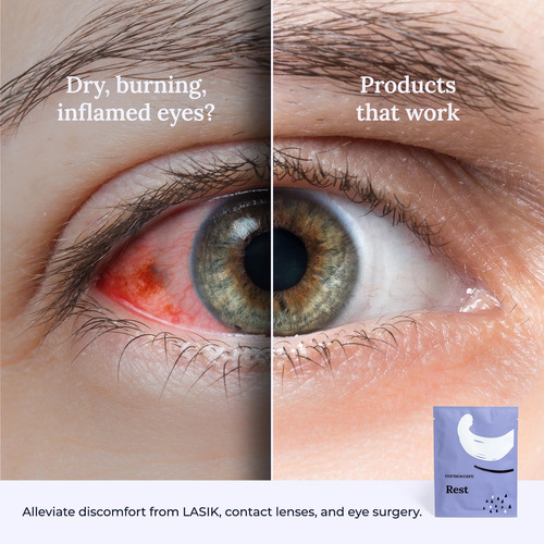 Compresa Caliente Ocular Autocalentable Para Ojos Secos