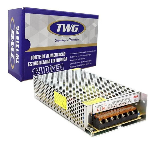 Fonte De Alimentacao Chaveada 12v 10a Twg