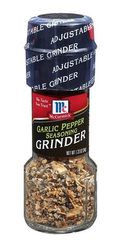 Sazonador Pimienta Ajo Mccormick Garlic Pepper Seasoning 34g