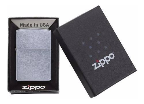 Encendedor Zippo Cromado Street
