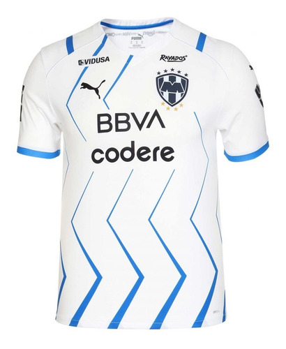Imagen 3 de 3 de Jersey Puma De Rayados De Monterrey Blanca