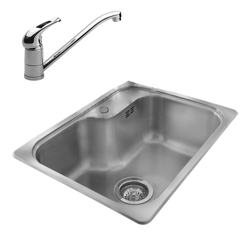 Bacha Johnson Luxor Si55 + Link Cocina Hydros Cs0524