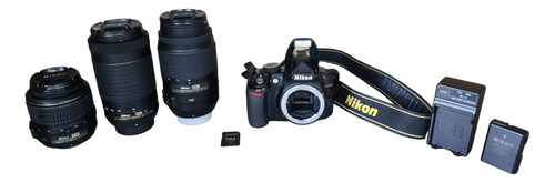Camara Reflex Digital Nikon D3100 Af-s Nikkor 55-300mm