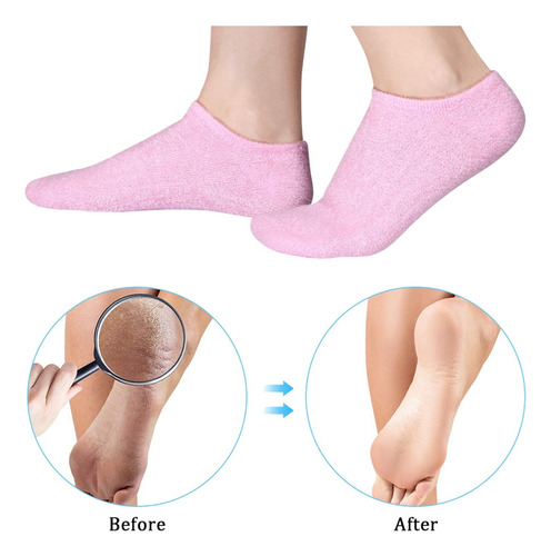 Set De Calcetines Y Guantes De Gel Humectante Para Manos Y P