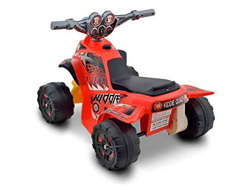 Kid Motorz ??kiddie Quad Rojo 6v Montar En