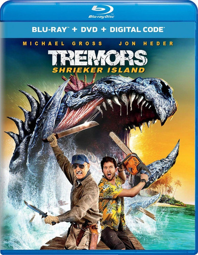 Blu-ray + Dvd Tremors 7 Shrieker Island
