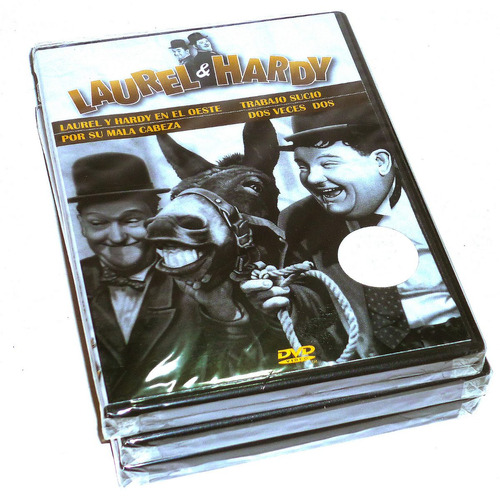 Coleccion Dvd Originales Films Laurel&hardy,nuevas Selladas
