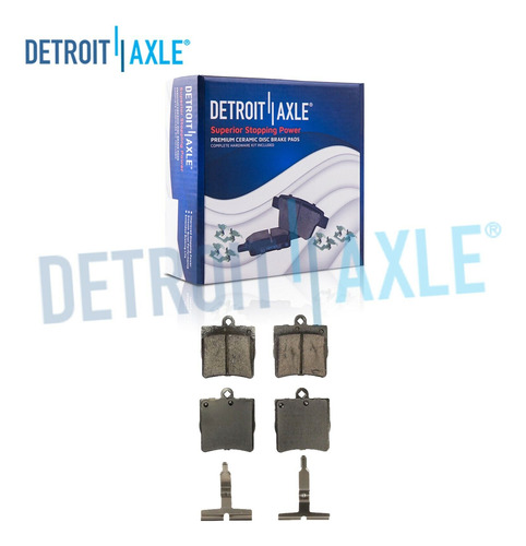 Rear Ceramic Brake Pads For Chrysler Crossfire Mercedes- Ddh