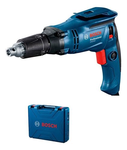 Atornillador Drywall Bosch Gtb 650 650w Color Azul Frecuencia 50