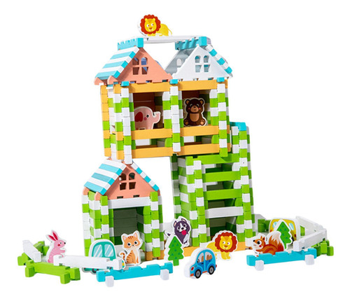 Juego De Bloques De Construcción De Madera, Desarrollo De