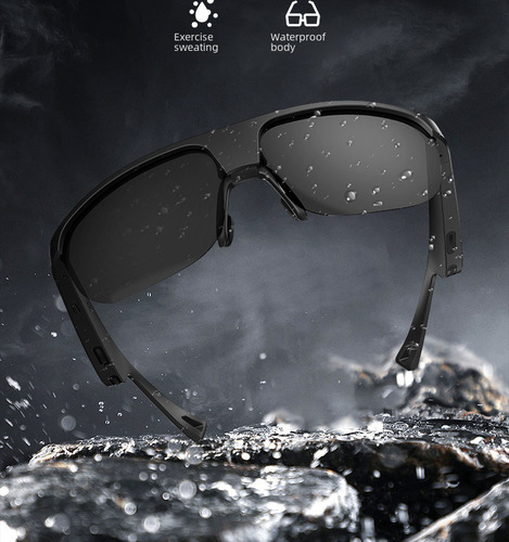 G02 Bluetooth Óculos Escuros Coloridos Acesso Ai Tradutor