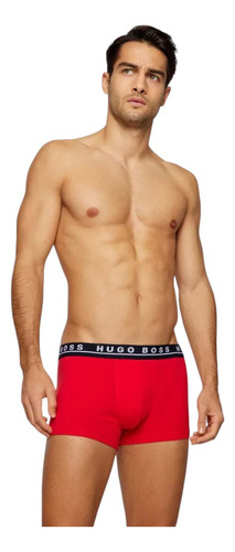Hugo Boss Calzoncillos Boxer Trunk 3 Pack Algodón Original