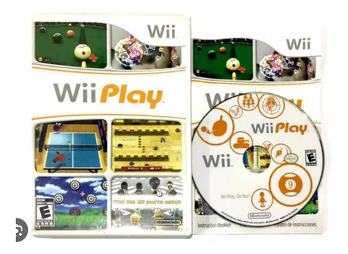 Wii Play Juego Nintendo Wii Original Completo Físico