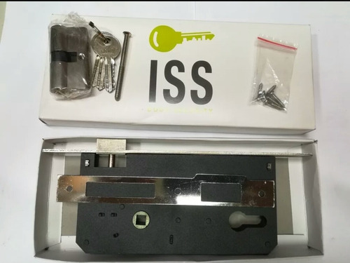Cerradura De Embutir 60mm Con Cilindro 3 Llave