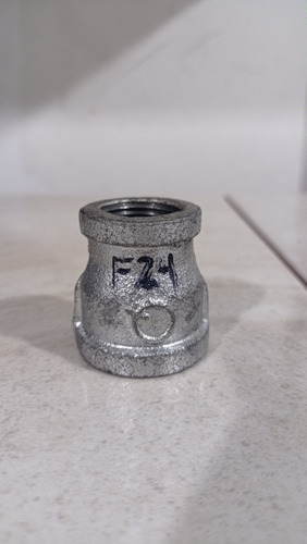 Reductor Campana Galvanizado 3/4 A 1/2 F24