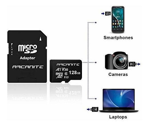 Memoria Microsdxc Gb Adaptador Uhs 5 Micro Sd Velocidad