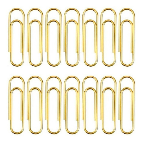 Clipes De Papel Crisnito Artigos Dourado Tamanho 3 De 28mm De Comprimento Dourado Com Design Clipes 200 Pacotes X 200 Unidades C/u