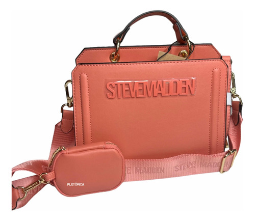 Bolsa Steve Madden Color Coral Bevelyn (original)