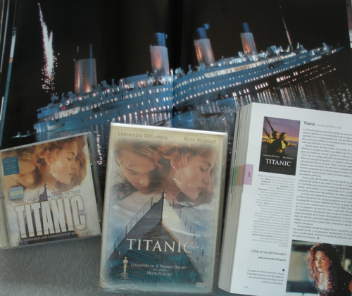 Dvd+cd Bso - Titanic -  - Dvd Film + Cd Soundtrack Naciona