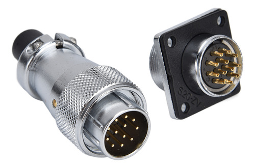 Enchufe Aviation Connector, 400 V, Ws20, Alimentación A Prue