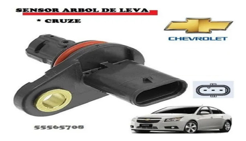 Sensor Arbol De Leva Chevrolet Cruze 1.8 Admision 55565708