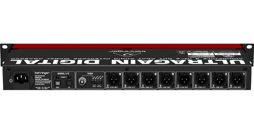 Imagen 6 de 7 de Convertidor Behringer Ada8200 Ultragain Pro Digital