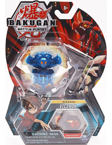 Criatura Transformadora Baku Vicerox 15cm Para Batalla