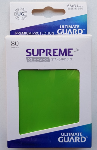 Ultimate Guard Supreme Ux Micas Standard Size Verde Claro