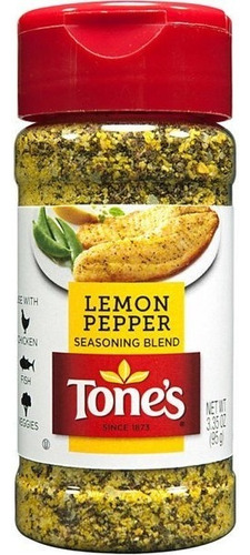 Sazonador Pimienta Y Limon Tones Lemon Pepper 95g