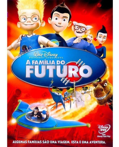 Dvd A Familia Do Futuro - Walt Disney