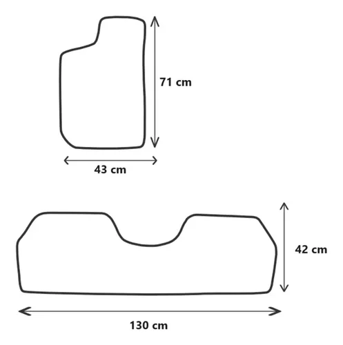 Tapetes Pvc Jeep Comando Americano Motor V6 1999 30