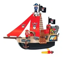 Comprar Barco Pirata Con Motor Figura Didáctico Abrick Antex 9043