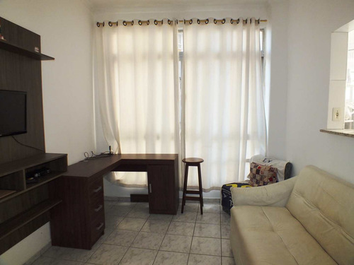 Imagem 14 de 30 de Apartamento Com 1 Dorm, Itararé, São Vicente - R$ 205 Mil, Cod: 1404 - V1404