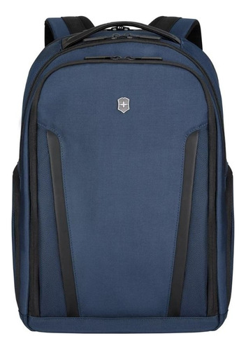 Mochila profissional Altmont, mochila Essential, cor azul Victorinox, design de tecido liso