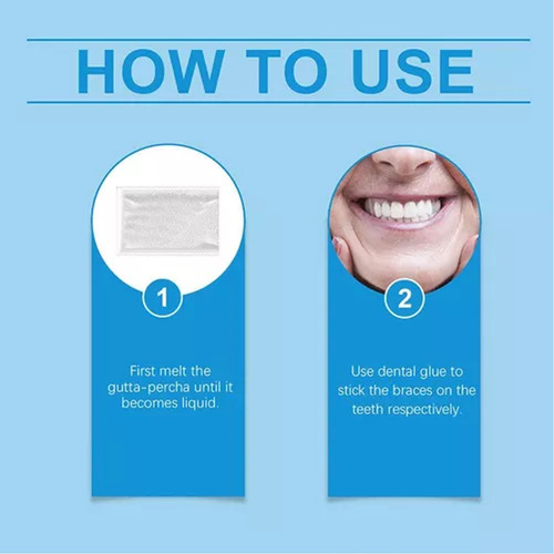 Decora Los Dientes Con Dentaduras Postizas, 1 Pieza