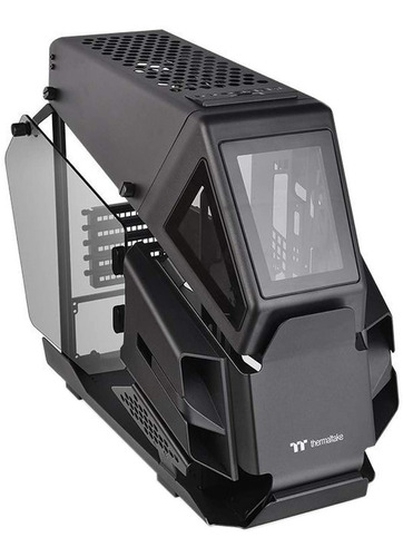 Imagen 1 de 8 de Gabinete Thermaltake Ah T200 Black Micro Atx Vidrio Templado