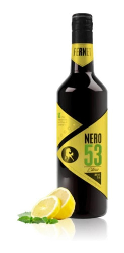 Fernet Nero 53 Citrus 750 Ml Premium Fullescabio Oferta