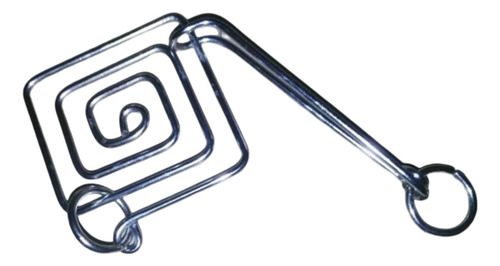 Gcg Laberinto Artesanía Rompecabeza De Metal Juego Didactico