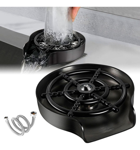 Lava Copas Automático Para Bachas Y Cocina Enjuagadora Vasos