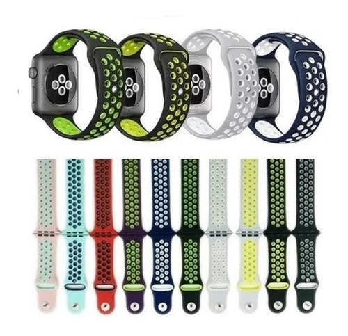 Pulseira Silicone Sport Para Apple Watch