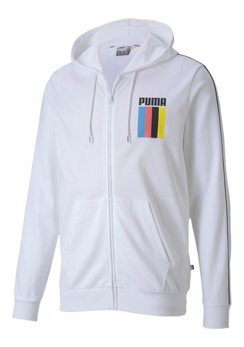 Campera Puma Celebration Fz Hoodie De Hombre - 585062- Flex